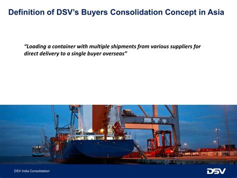 dsv meaning in shipping